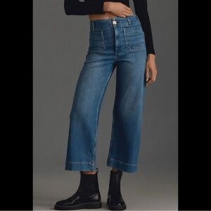 Anthropologie Colette High Rise Wide Leg Jeans